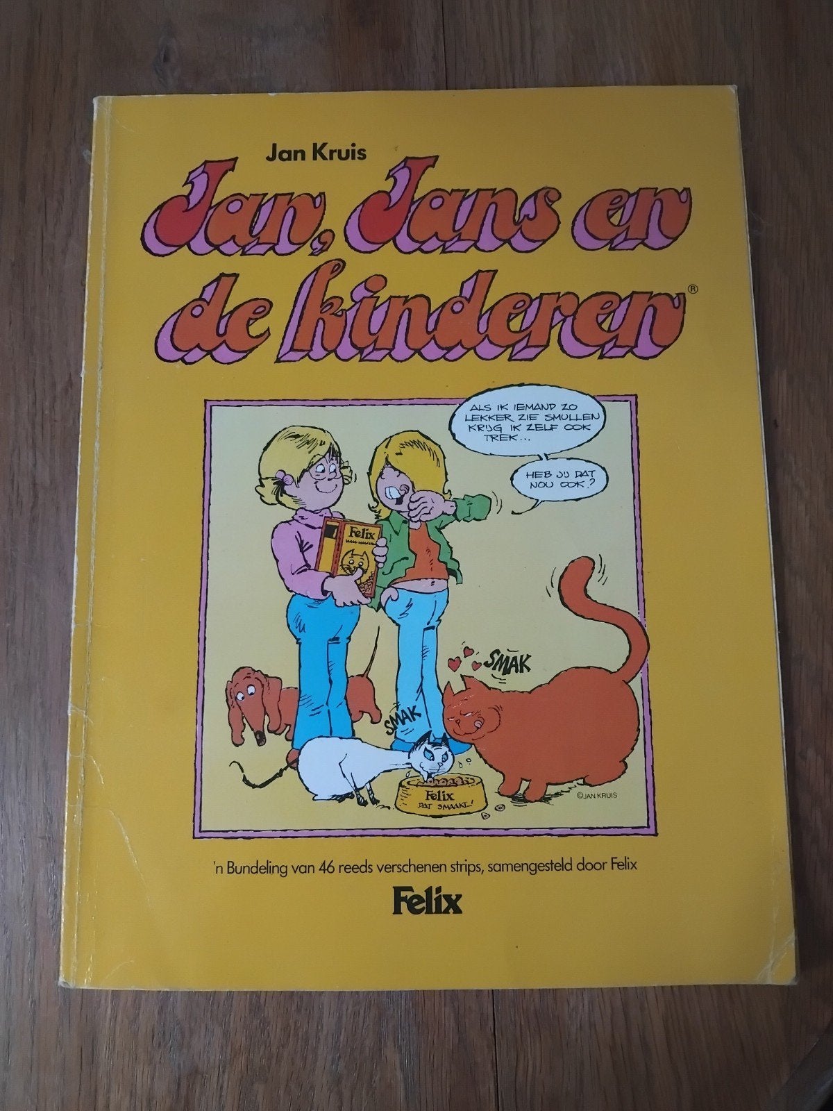Jan jans en de kinderen felix, Eén stripboek, Ophalen of Verzenden, Jan Kruis, Gelezen