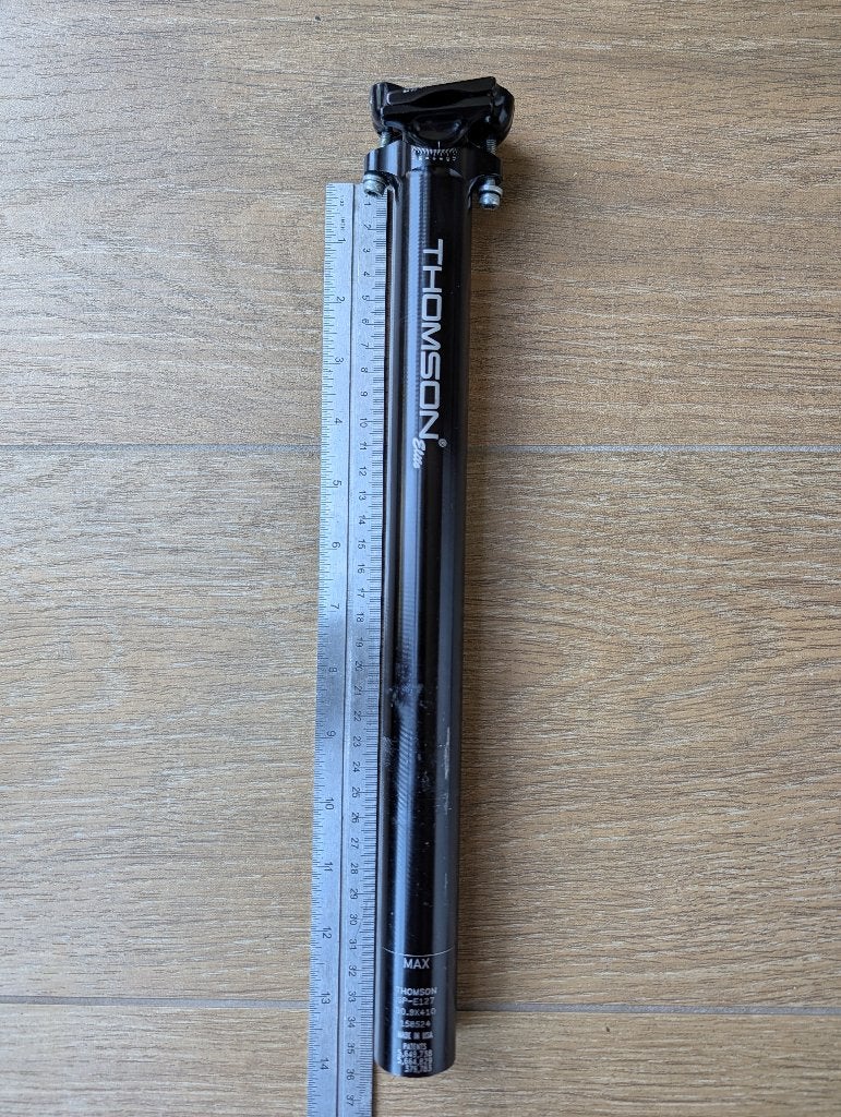 Thomson Elite zadelpen 350x30.9 zero setback, Ophalen of Verzenden, Gebruikt