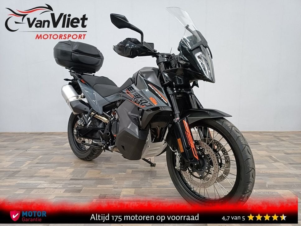 Topstaat.! Ktm 890 adventure bj 2021 Zie Foto\'s.! Tech pack, 2 cilinders, Motorrijbewijs A, Bedrijf, Onbekend