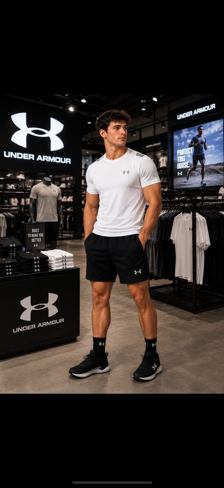 Partij Under Armour Essential lore piana Acics oncloud, Zwart, Nieuw, Overige maten, Ophalen of Verzenden