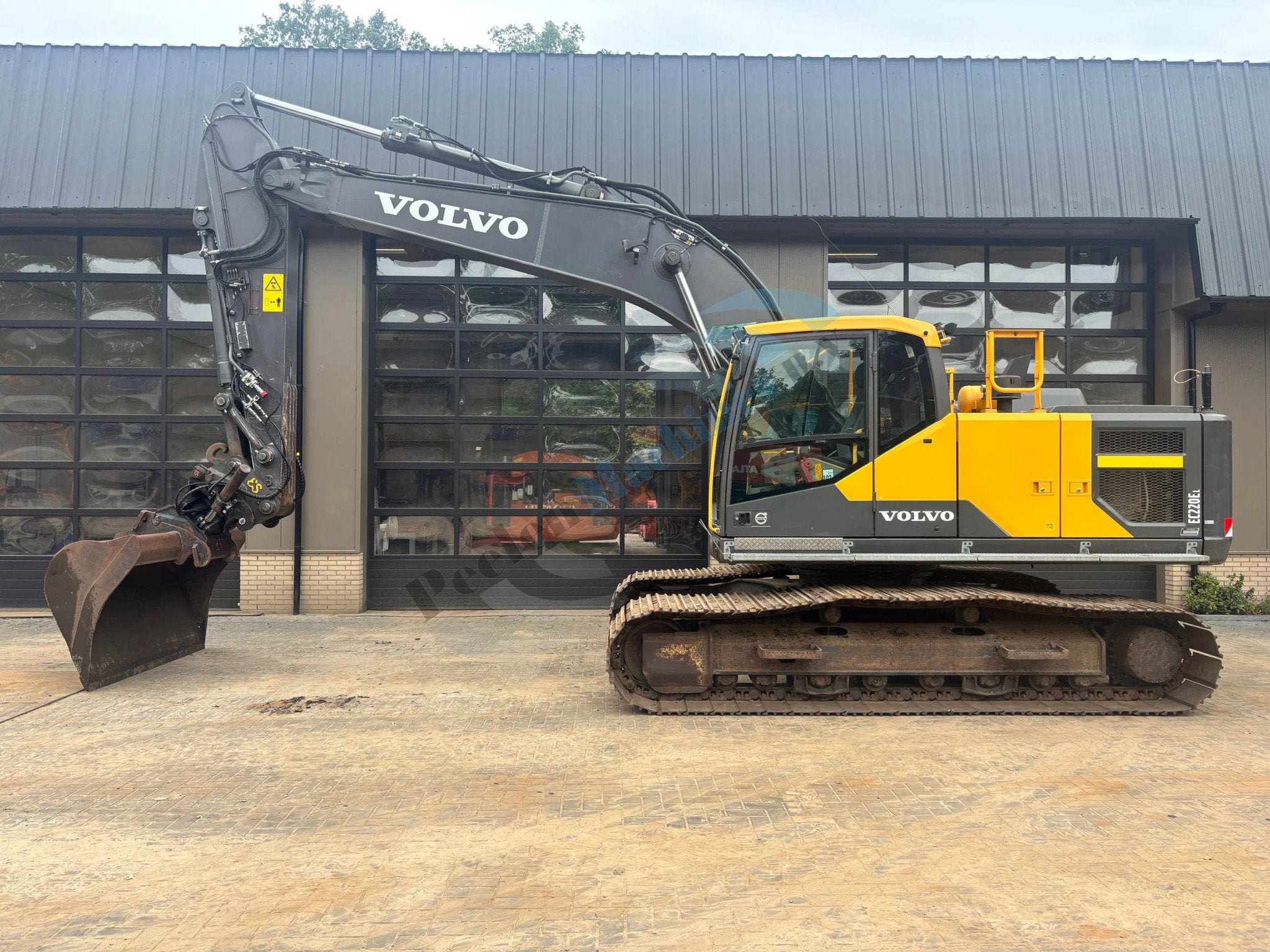 Volvo EC 220 EL (bj 2015), Graafmachine