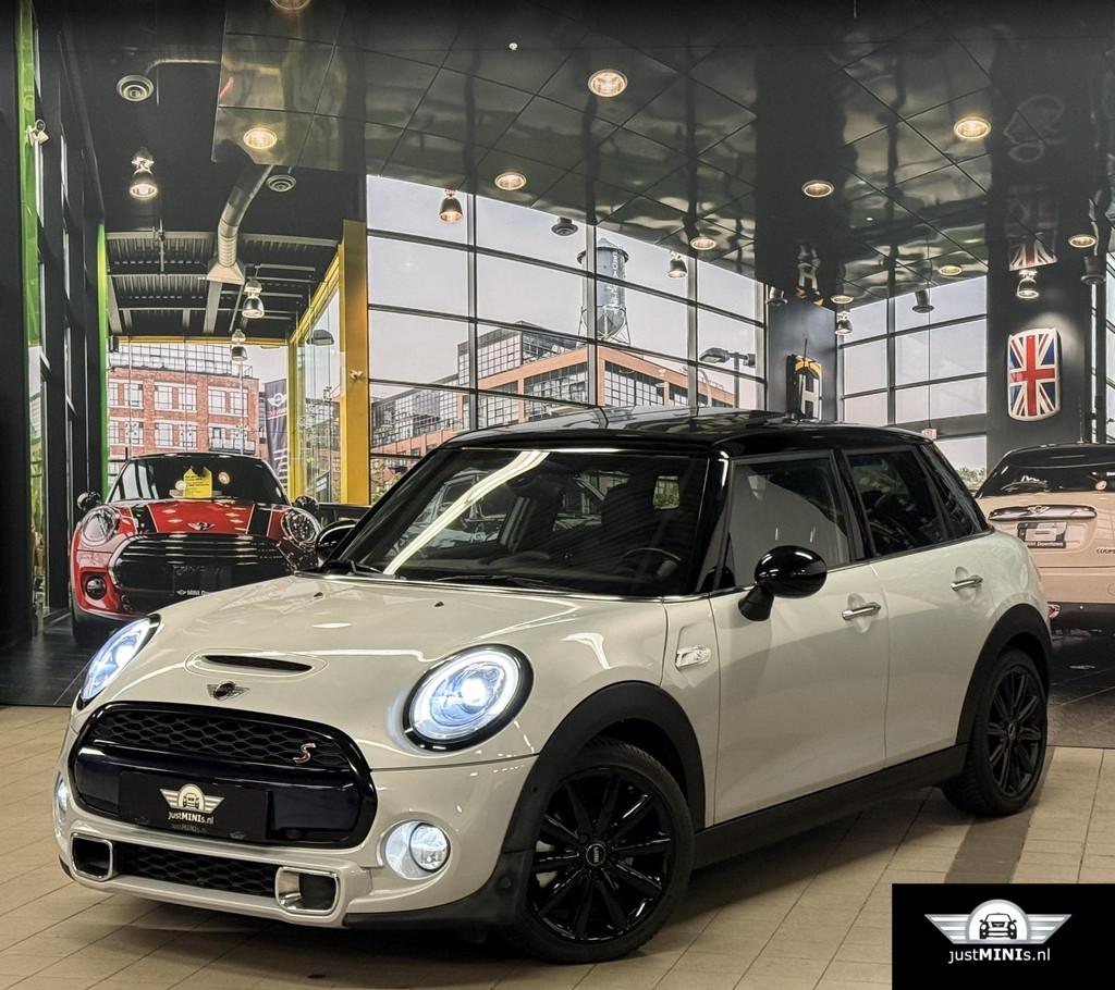 MINI COOPER S 2.0 AUT CHILLI LEDER NAVI LED PANO, 1998 cc, Gebruikt, Met garantie (alle), Bedrijf