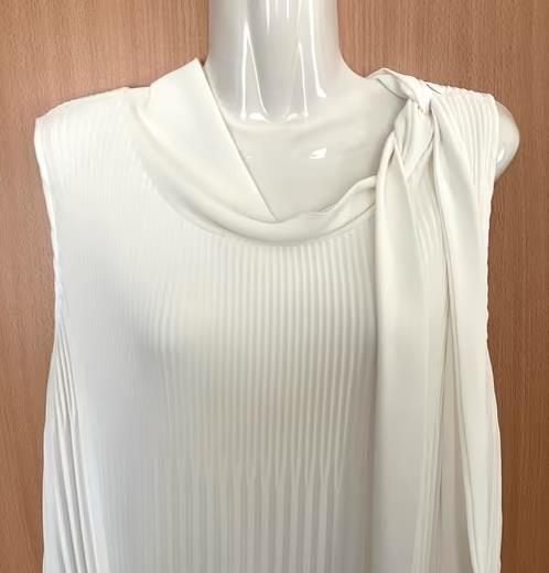 Paprika plissé top maat 46/48[vj], Wit, Maat 46/48 (XL) of groter, Nieuw, Ophalen of Verzenden