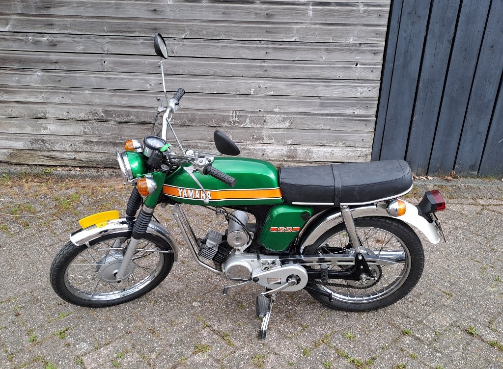 Yamaha FS1 type 378 uit 1975, Fietsen en Brommers, Ophalen, Gebruikt, 60 cc, Maximaal 45 km/u