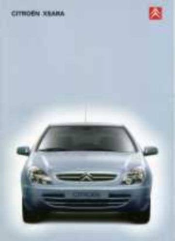 Citroen Xsara of Picasso brochure/auto folder '98 - '02, Ophalen of Verzenden, Zo goed als nieuw, Algemeen
