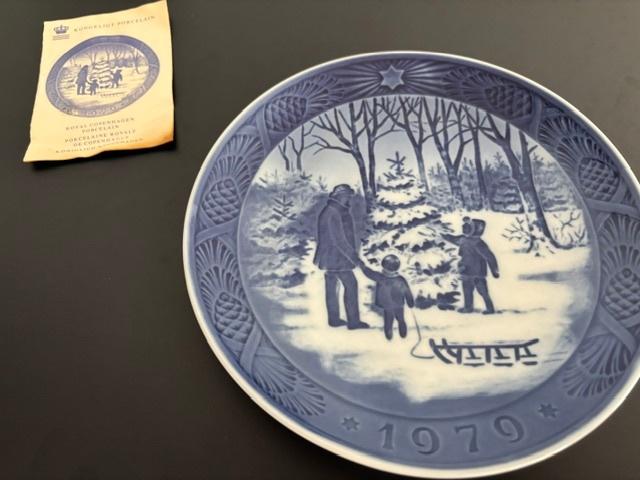 Sierbord Royal Copenhagen Porcelain 1979, Ophalen