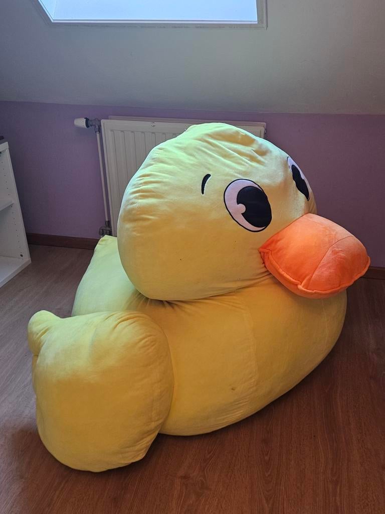 Hele grote pluche eend, Ophalen, Zo goed als nieuw, Eend