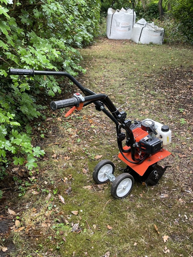 Kleine tuinfrees, Benzine, Gebruikt, Tuinfrees, Ophalen
