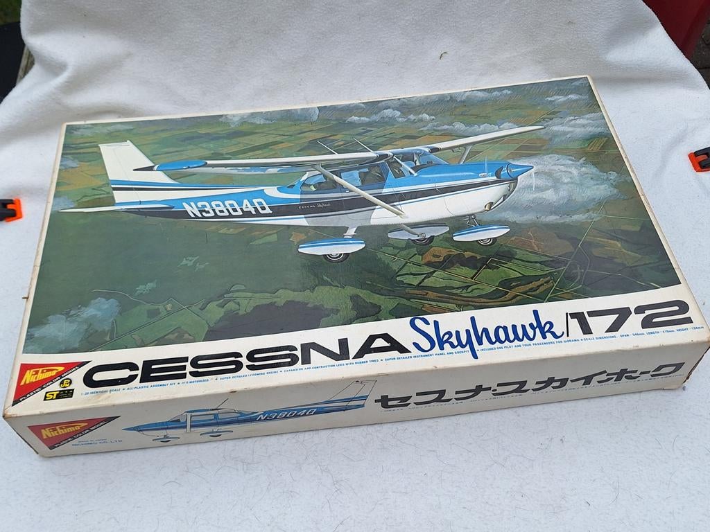 Cessna Skyhawk/172 zeldzame vliegtuig Kit, Overige merken, 1:72 tot 1:144, Nieuw, Ophalen of Verzenden