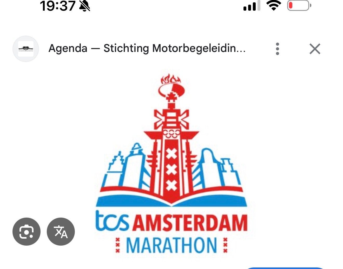 Tcs halve marathon amsterdam kaartje te koop!, Tickets en Kaartjes, Eén persoon, Oktober