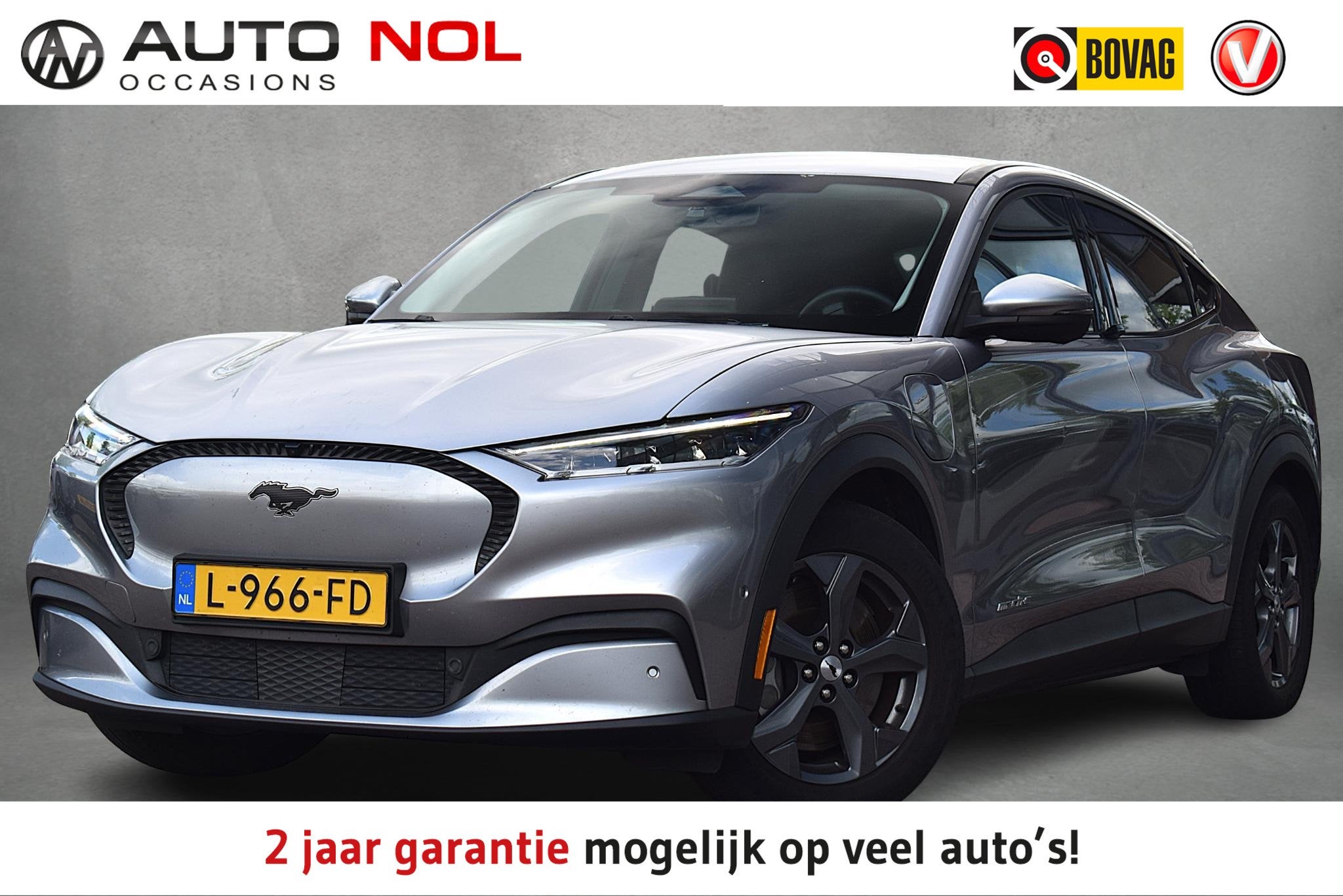 Ford Mustang Mach-E RWD 75 kWh | SOH: 92,7% | Leer | B&O | C, Auto's, Gebruikt, 750 kg, 258 pk, 40 min