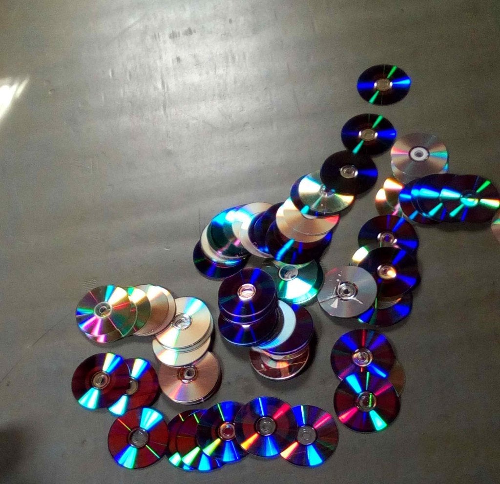 Creatief met cd-r dvd-r cd-rom en meer schijfjes, Ophalen of Verzenden, Gebruikt