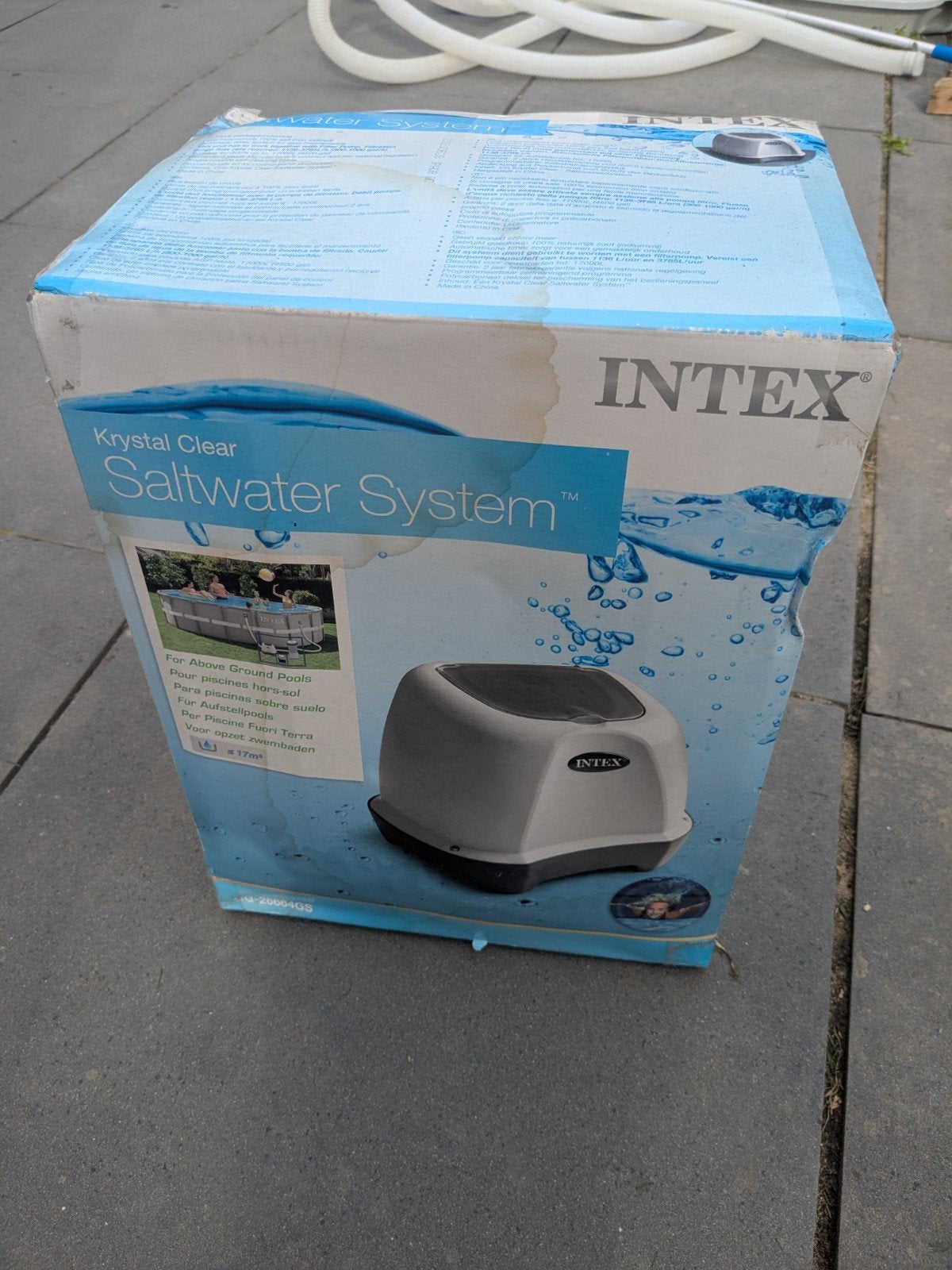 Intex QS400 zoutwatersysteem ongeopend 26664GS, Tuin en Terras, Ophalen of Verzenden, Nieuw