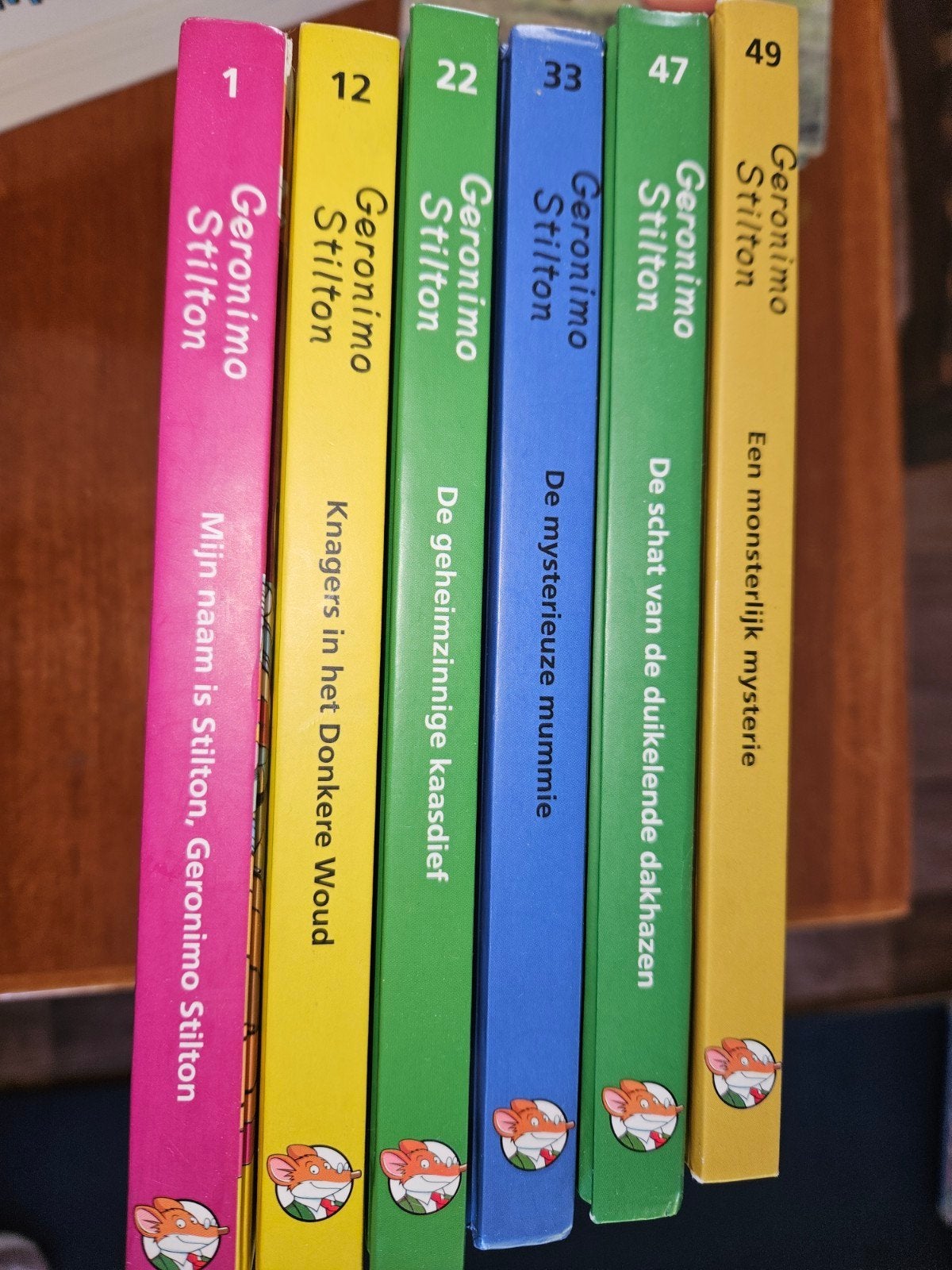 6 Geronimo Stilton boeken - ook los te koop, Boeken, Ophalen of Verzenden, Gelezen, Geronimo Stilton, Fictie algemeen