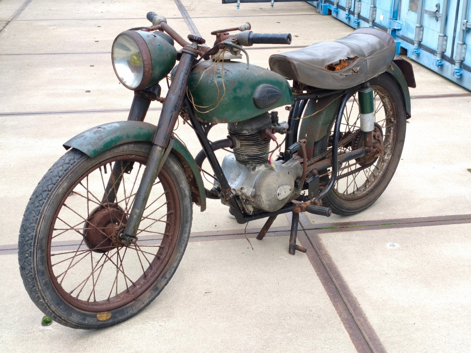 Motobécane Motoconfort 125cc OHV 1954 viertakt kopklepper