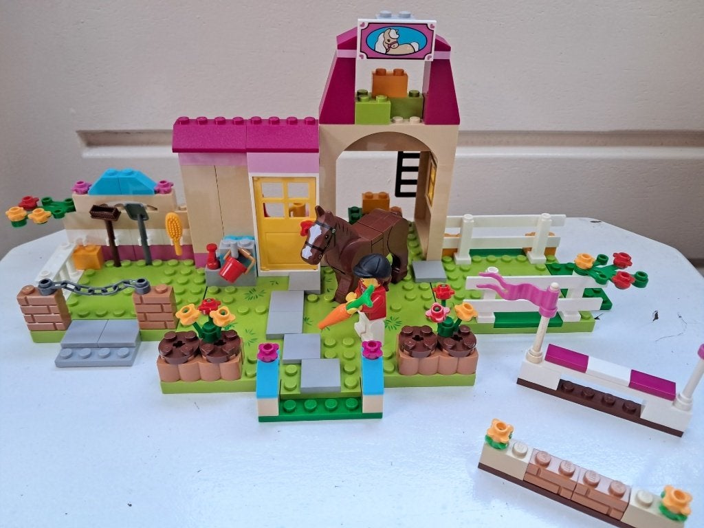 Lego Friends paarden setje, Ophalen of Verzenden, Gebruikt