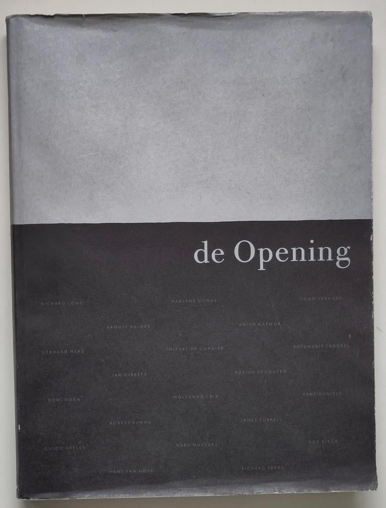 De Opening - De Pont Tilburg (1992) - Kunstcatalogus, Ophalen of Verzenden, Zo goed als nieuw, Overige onderwerpen, Hendrik Driessen