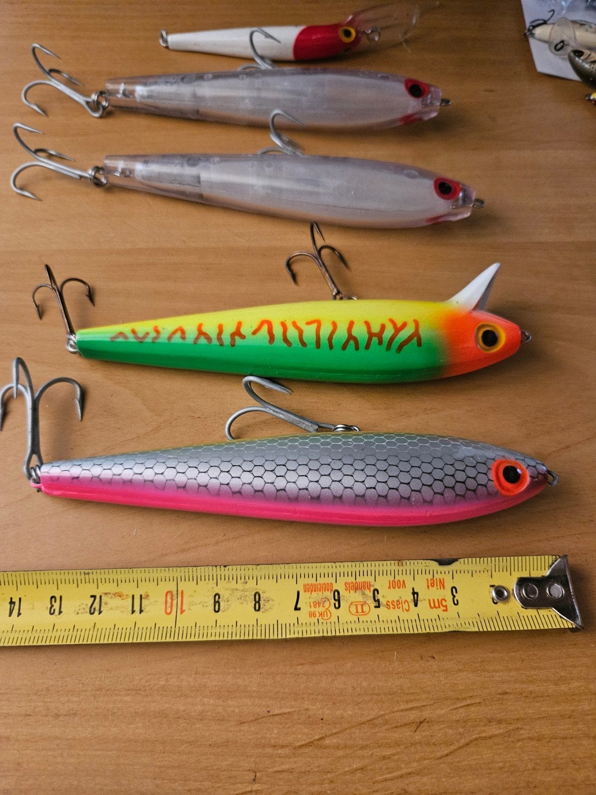 5 x Shallowmac Thundermac deep thunderstick vintage, Ophalen of Verzenden, Overige typen