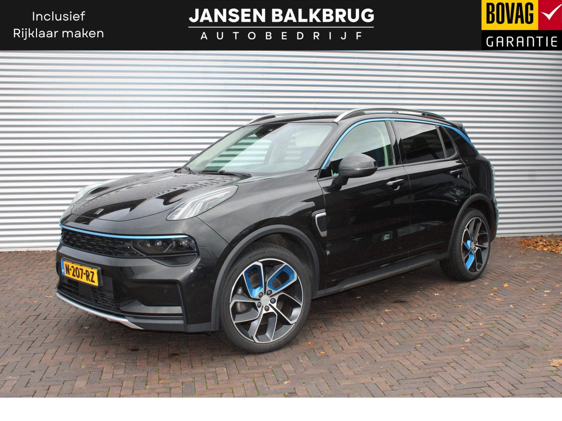 Lynk & Co 01 1.5 PANORAMADAK (bj 2021, automaat), Auto's, 12 maanden, Leder en Stof, Bedrijf, 1854 kg