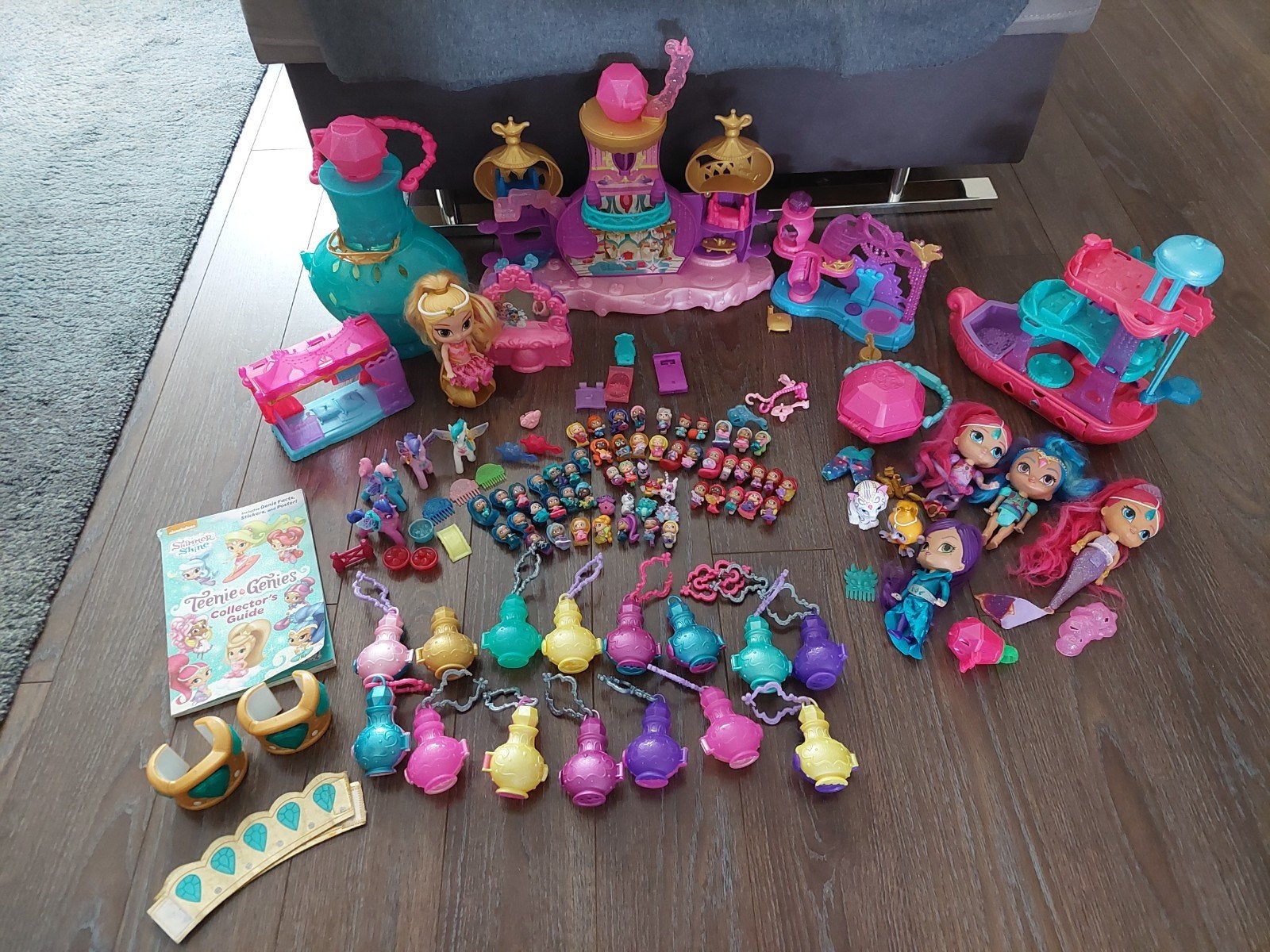 Grote Shimmer and Shine Teenie Genies speelset, Verzenden, Zo goed als nieuw