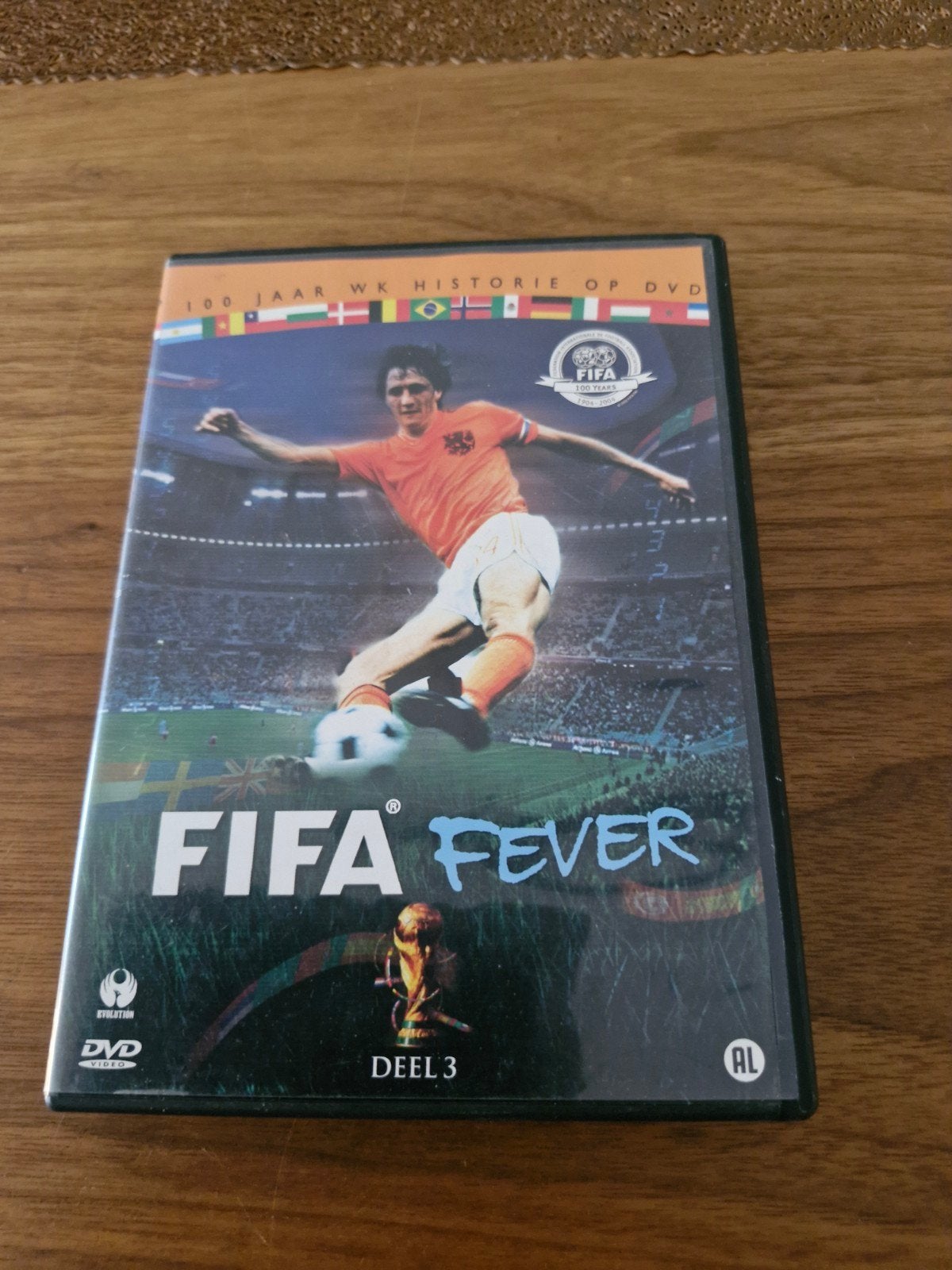 FIFA Fever Deel 3 - 100 Jaar WK Historie op DVD, Cd's en Dvd's, Inclusief doosje, Alle leeftijden, Nederlands, Voetbal