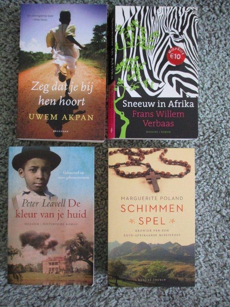 De kleur van je huid etc 3 x christelijke romans Afrika, Ophalen of Verzenden, Gelezen