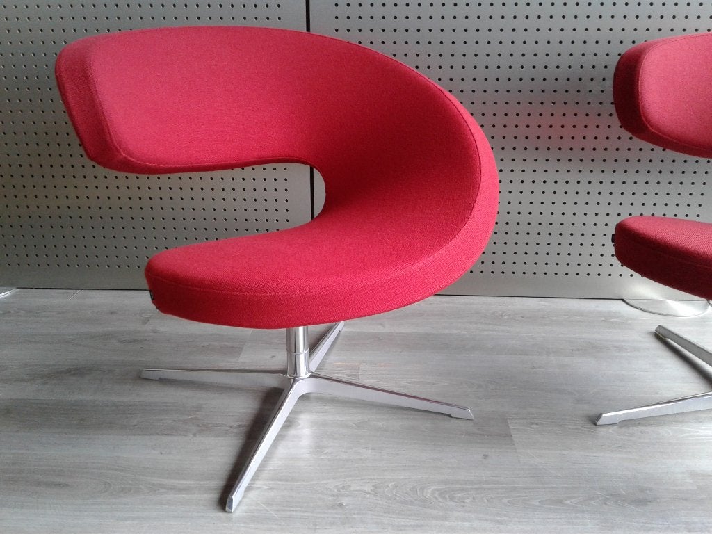 2x Variér (Stokke) Peel Club (Dieprood), In Nieuwstaat!, Metaal, Ophalen of Verzenden, Zo goed als nieuw, Variér