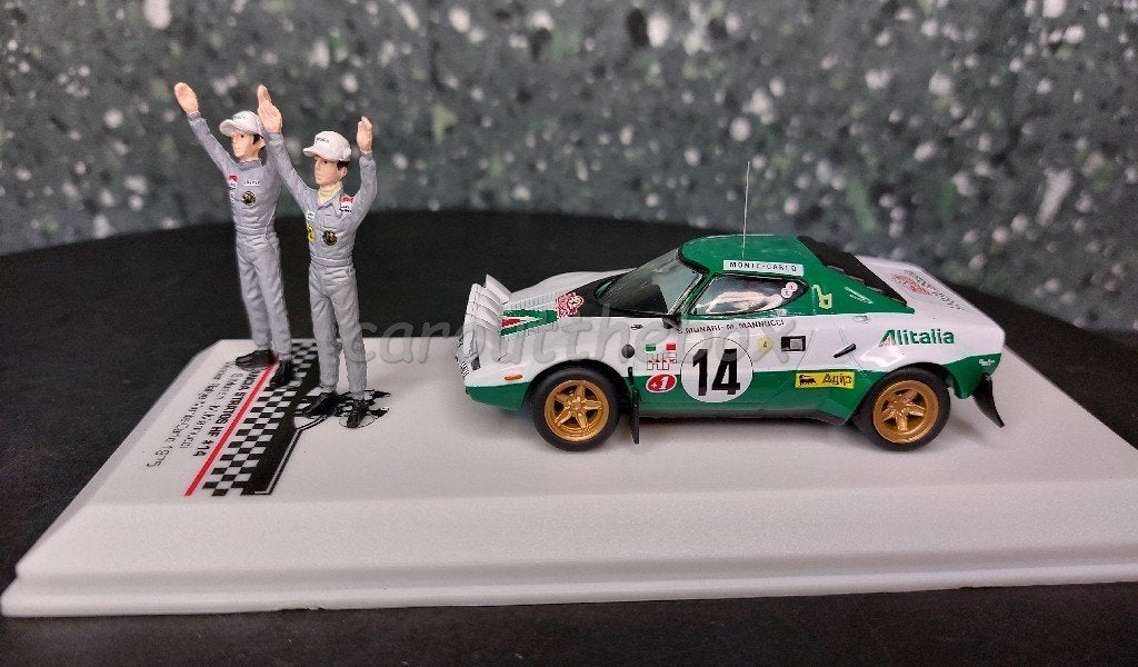 Lancia Stratos HF #14 & figuren 1/43 Ixo V933, Verzenden, Nieuw, Auto, Overige merken