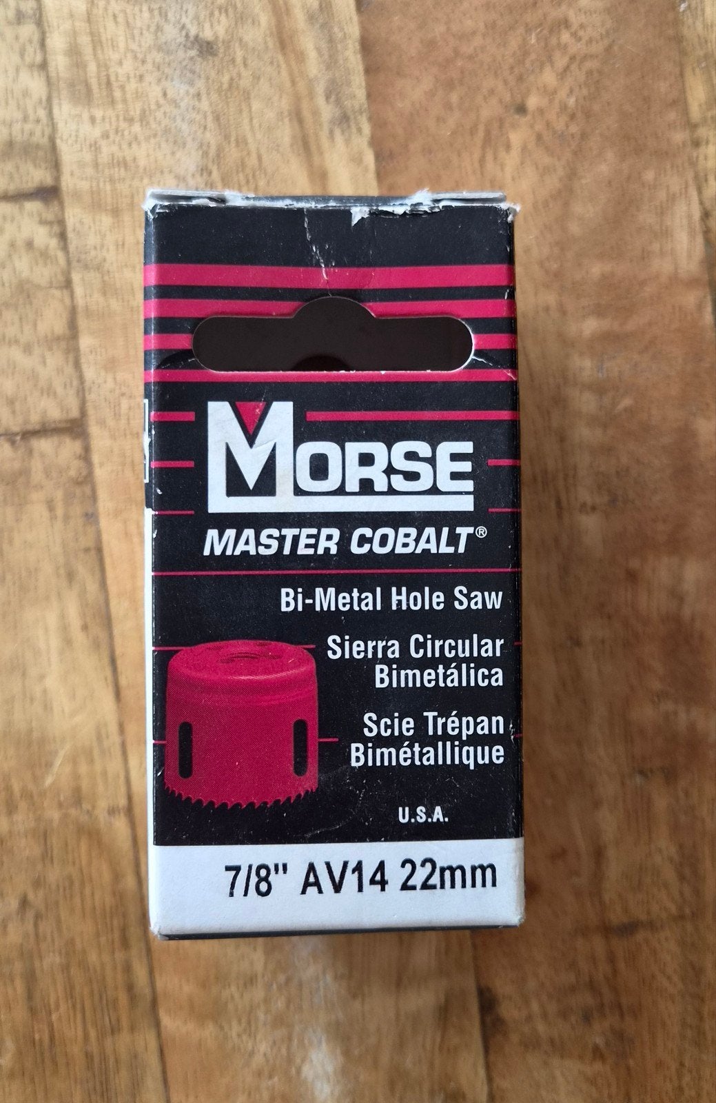 Morse Master Cobalt Bi-Metal Gatenzaag 22mm, Ophalen of Verzenden, Nieuw, Zaag