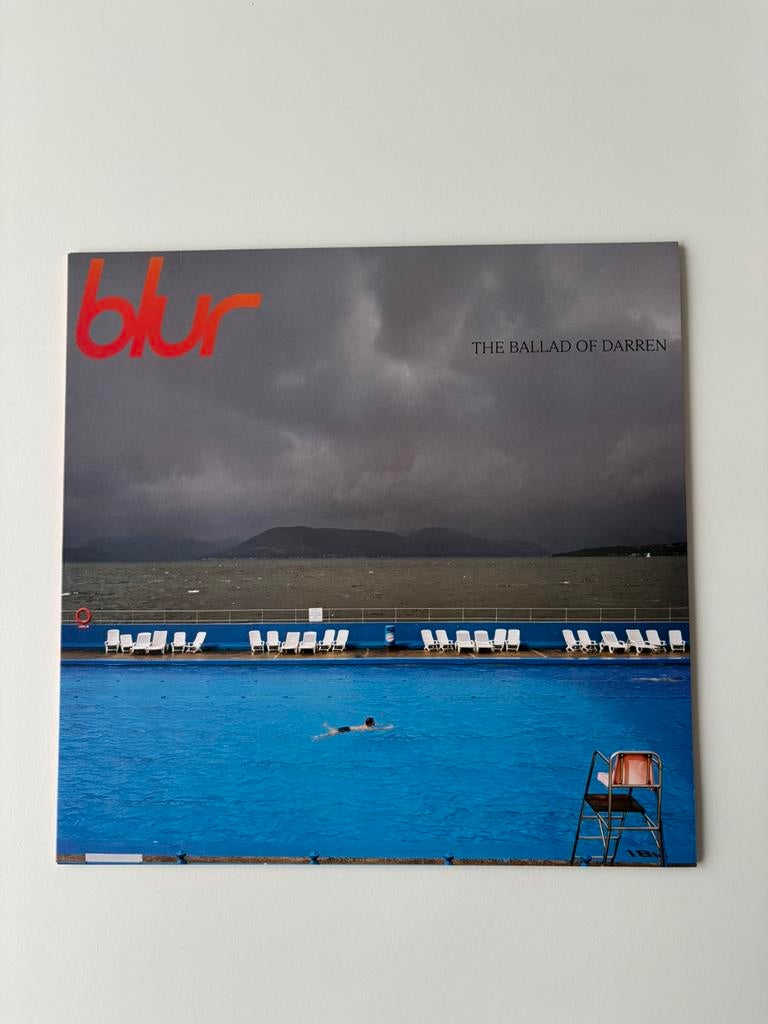 Blur - The Ballad of Darren blue vinyl 180 gram, Colored vinyl, Ophalen of Verzenden, Zo goed als nieuw, 12 inch