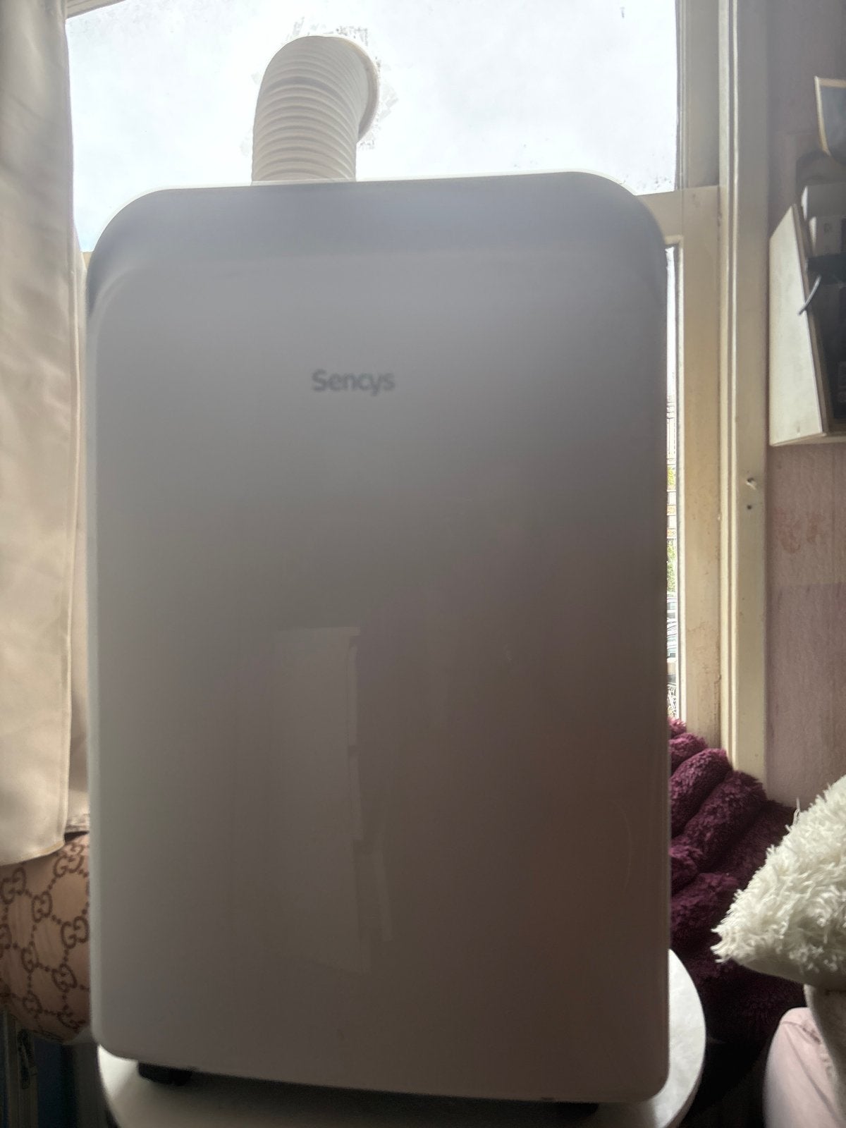 Sencys Mobiele Airco - Koel en Ontvochtig, Ophalen, Gebruikt, Minder dan 60 m³, 3 snelheden of meer