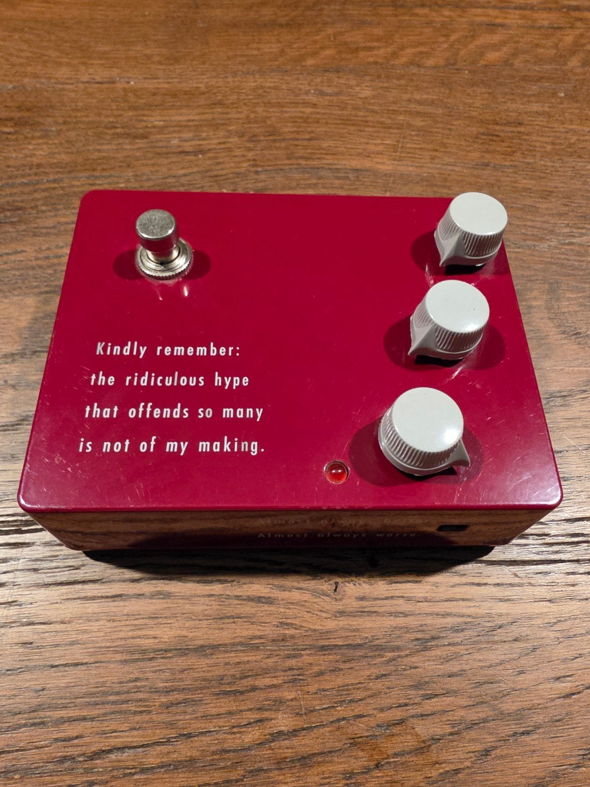 Klon Centaur Klon KTR Overdrive Pedaal - Zo goed als nieuw, Muziek en Instrumenten, Ophalen of Verzenden, Zo goed als nieuw, Distortion, Overdrive of Fuzz