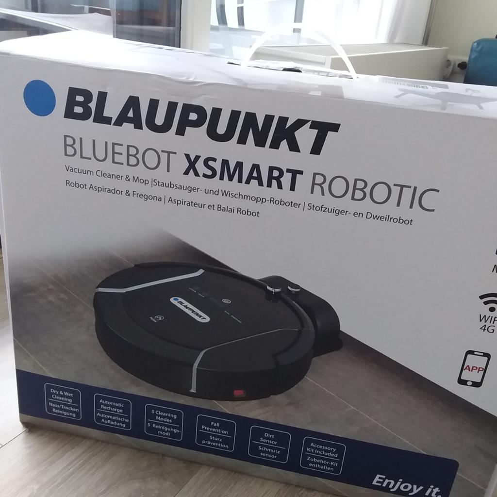 BLAUPUNKT Bluebot XSMART Robotic stofzuiger nw in doos., Ophalen, Nieuw