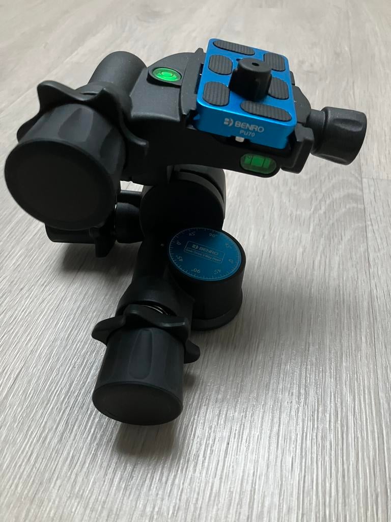 Benro Precision Geared Head GD3WH, Ophalen of Verzenden, Zo goed als nieuw, Minder dan 150 cm, Driepoot