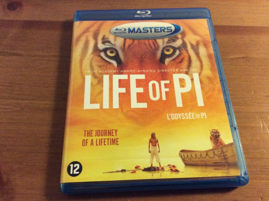 Life of PI Blu-ray, Avontuur, Gebruikt, Film, Ophalen of Verzenden