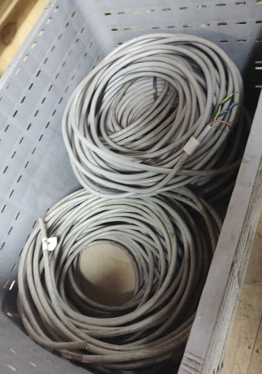 Installatie kabel, grondkabel, Ophalen of Verzenden, Gebruikt