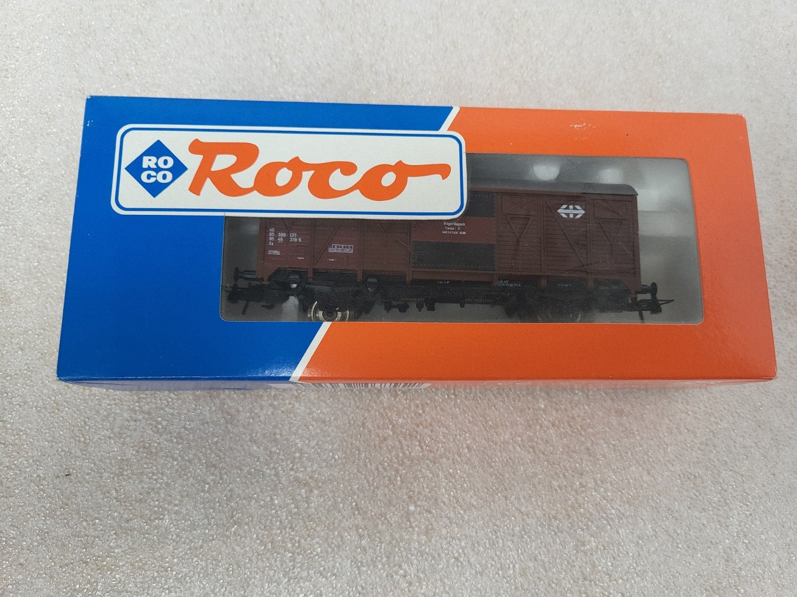 Roco 46855 Gesloten goederenwagon SBB CFF H0, Gelijkstroom, Wagon, Ophalen of Verzenden, Zo goed als nieuw