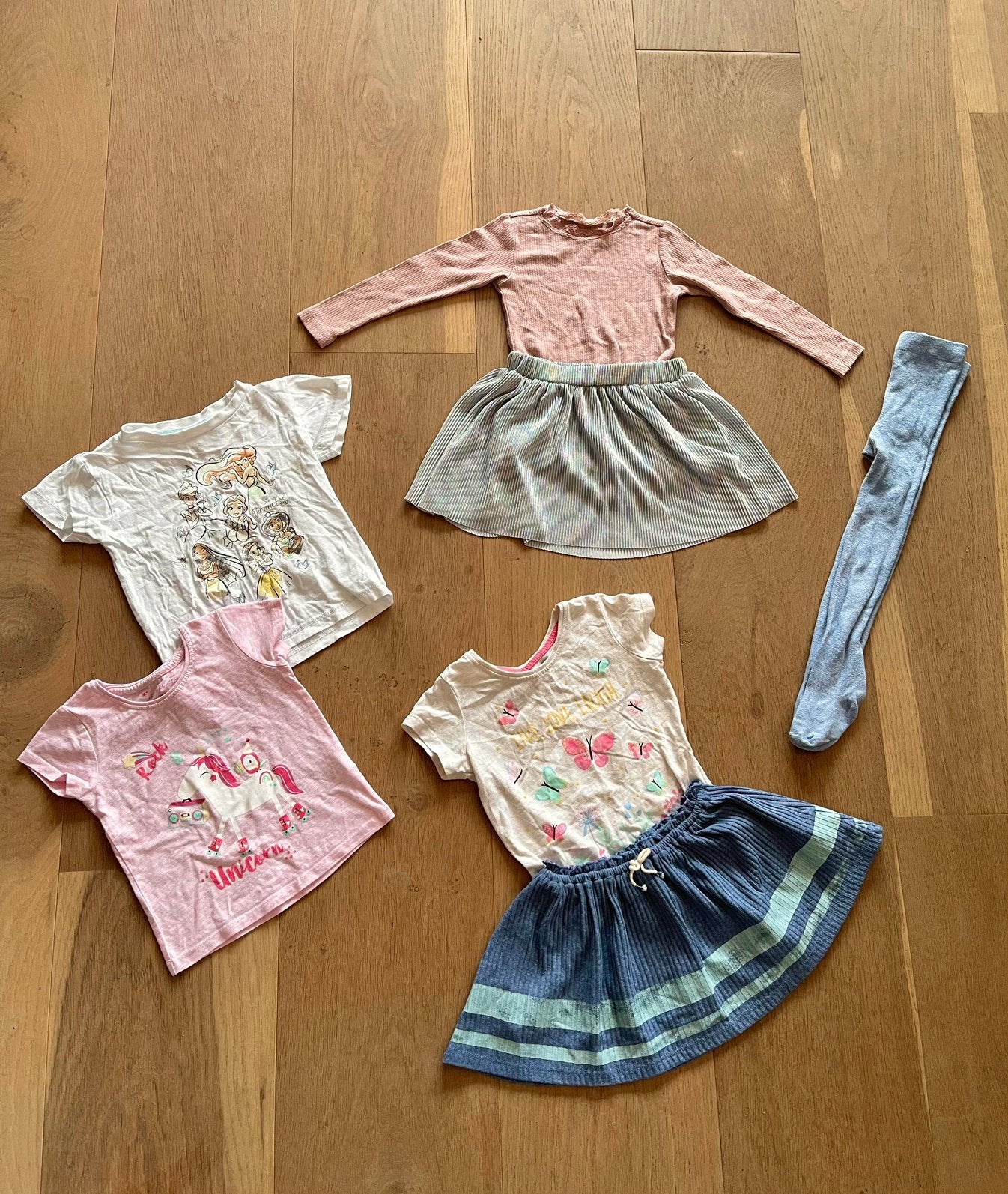 ☀️ Setjes meisje maat 92 🌸 Rokjes, Unicorn, Princess, Ophalen, Gebruikt, Meisje, Jurk of Rok