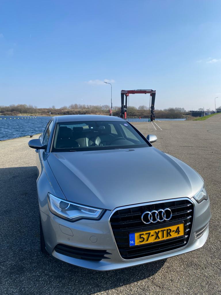 Audi A6 2.0 Tfsi 132KW Multitronic 2012 Grijs, Auto's, Zwart, 4 cilinders, 1984 cc, 179 pk