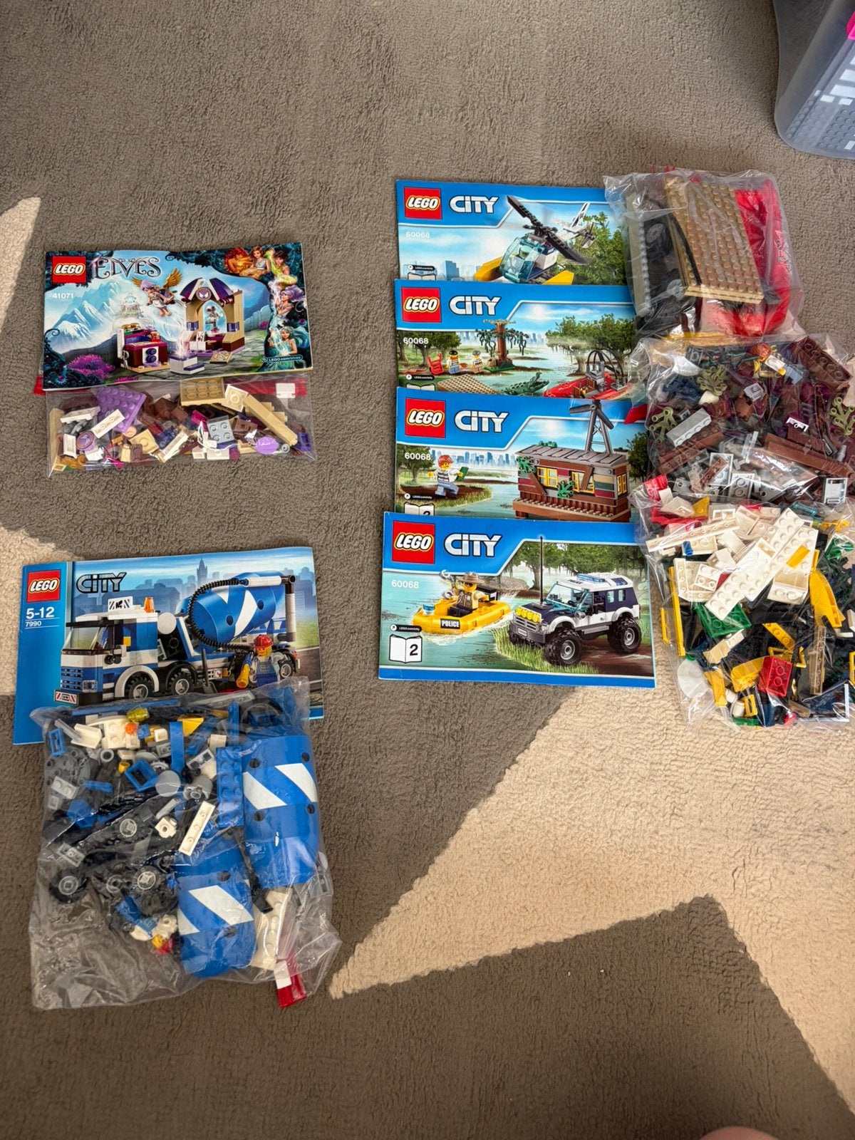 Lego sets. 11 niet complete sets, Ophalen of Verzenden, Gebruikt, Lego
