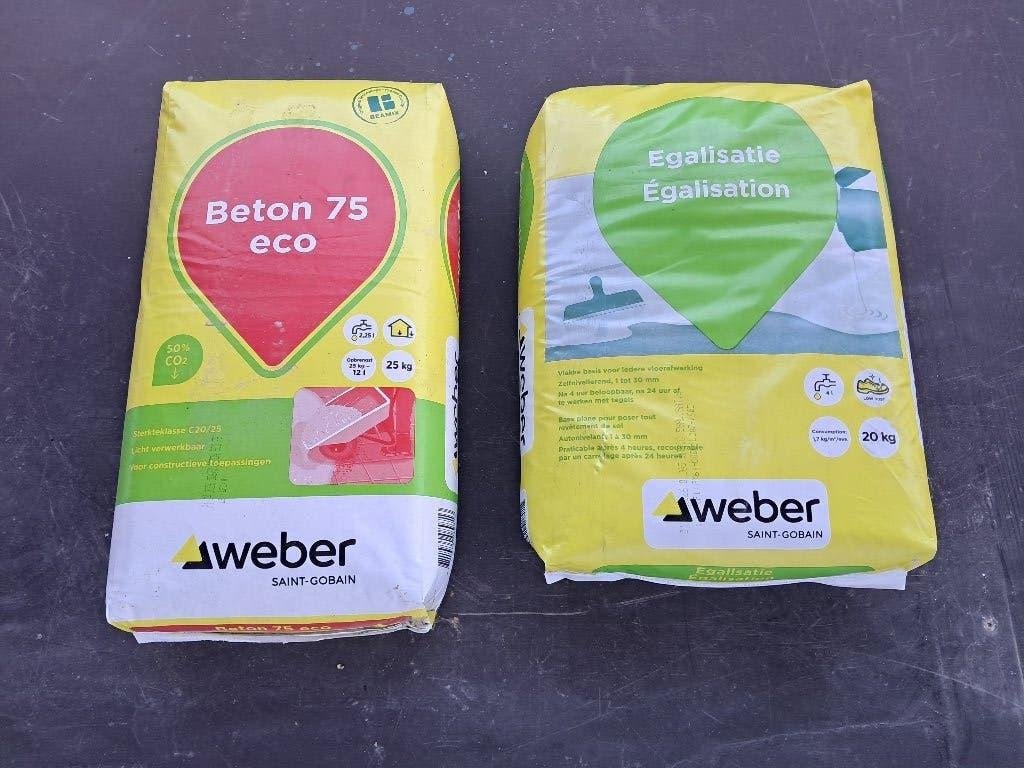 Zak beton, Ophalen, Nieuw, Beton