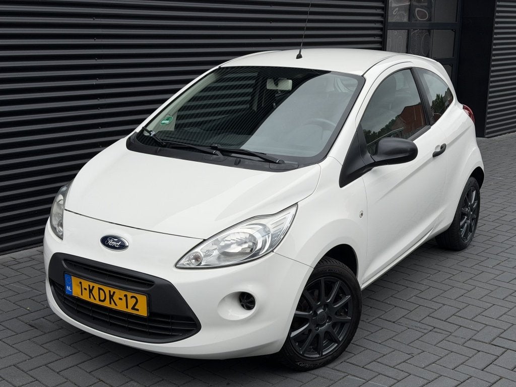Ford Ka 1.2 Limited s/s 2012| WIT| LM VELGEN| NIEUWE APK, Voorwielaandrijving, Euro 5, Stof, Gebruikt