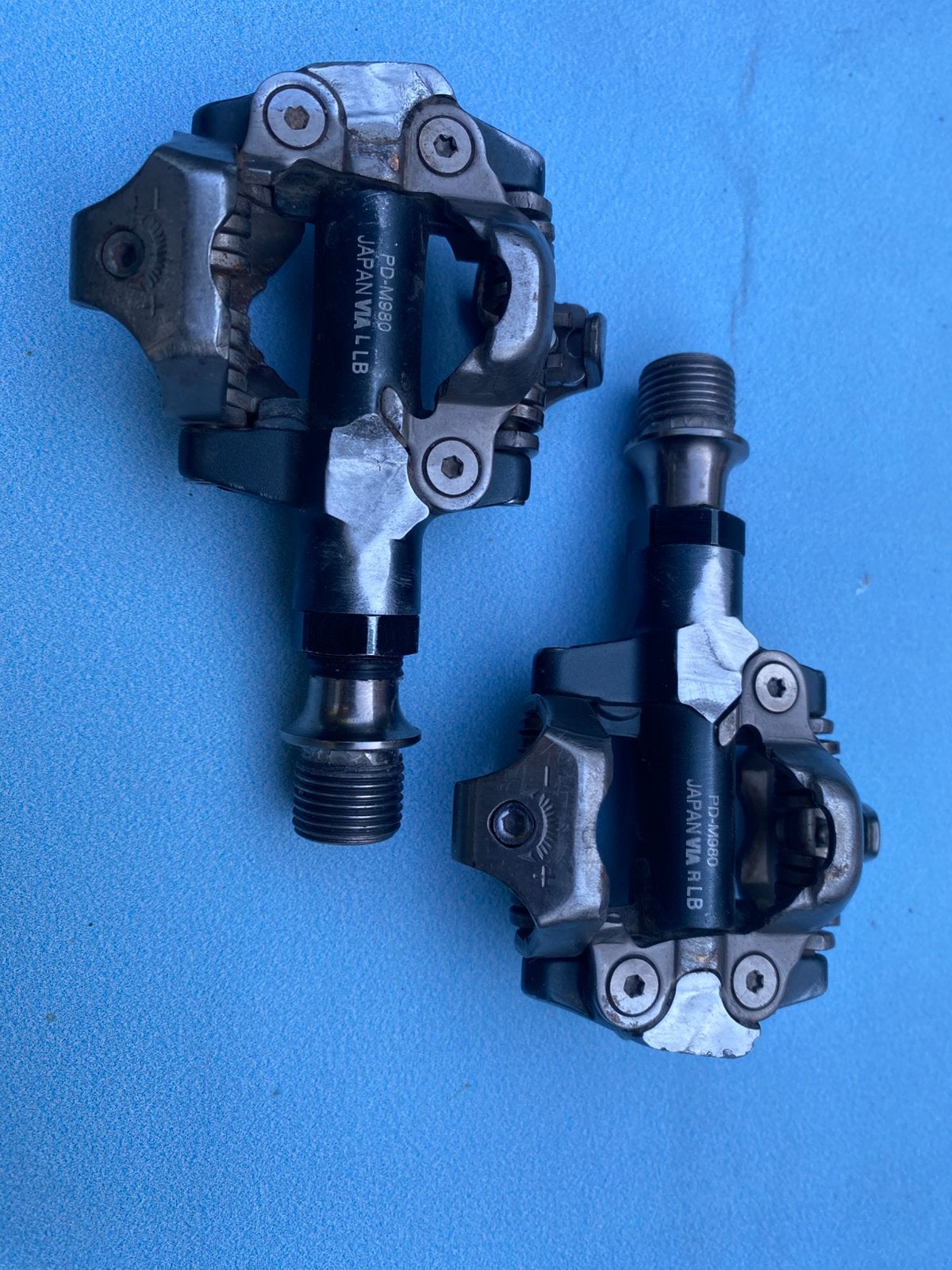 Shimano XTR PD-M980 mountainbike pedalen klikpedalen, Fietsen en Brommers, Ophalen of Verzenden, Gebruikt, Mountainbike, Crankstel of Pedalen