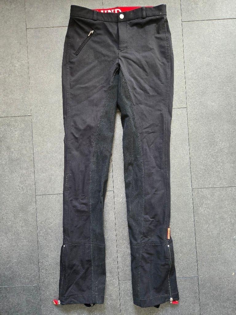 Karlslund Jodhpur Rijbroek Zwart - Maat 36 L, Dieren en Toebehoren, Paardrijkleding, Ophalen, Overige merken, Onderkleding, Zo goed als nieuw