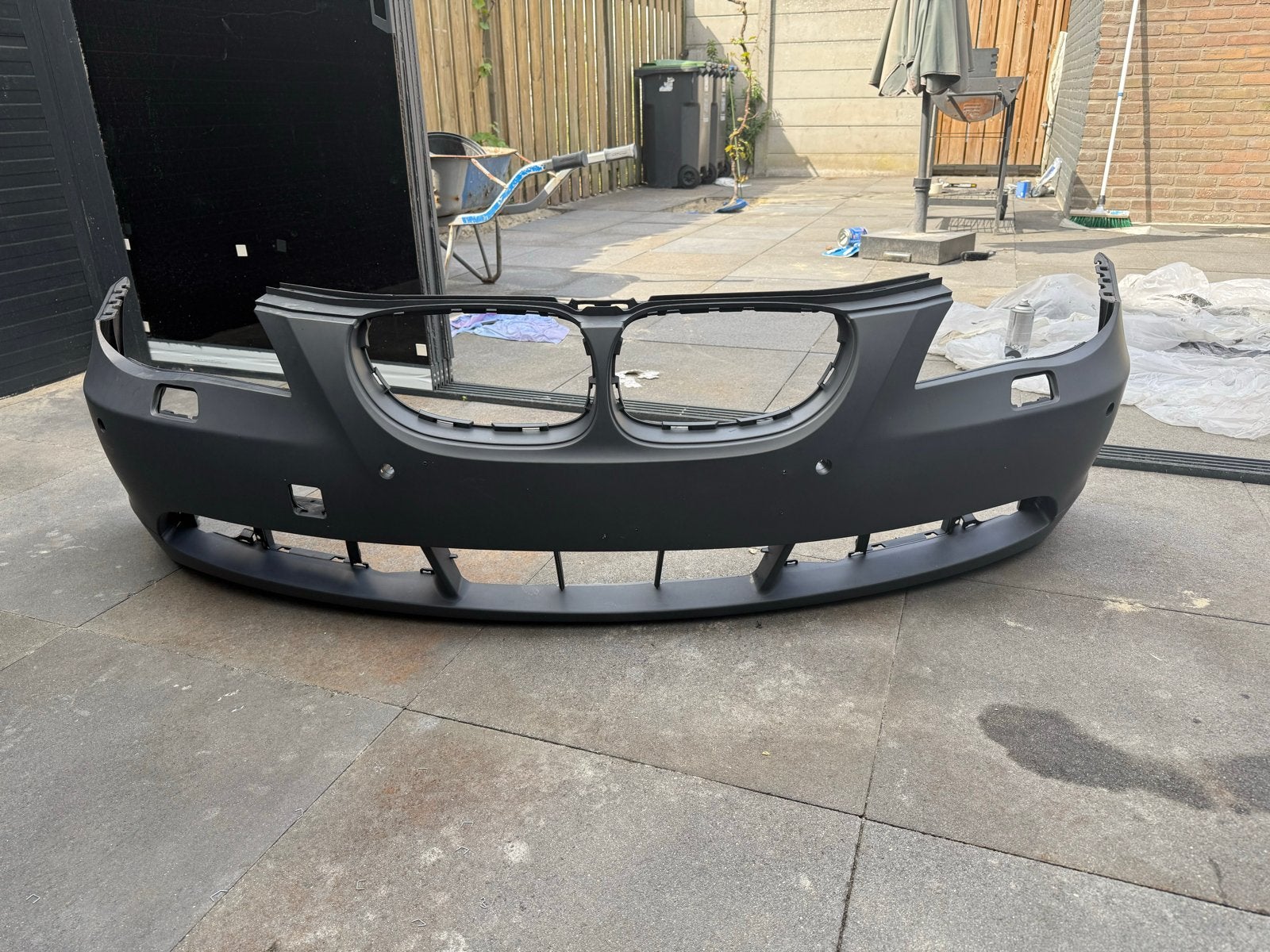 BMW 5 Serie E60/E61 Voorbumper - Nieuw staat, Auto-onderdelen, Gebruikt, Voor, Ophalen of Verzenden, Bumper