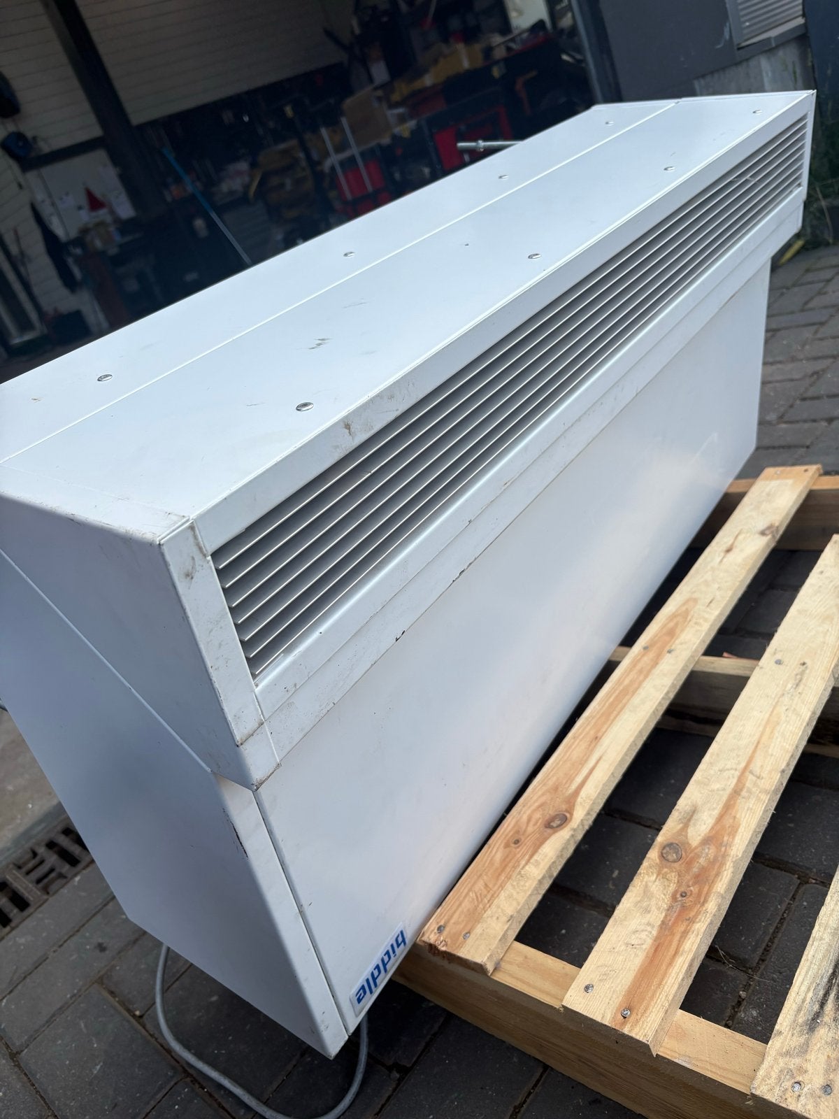 Biddle luchtgordijn Type DF HP-100-W-R Luchtverwarmer, Ophalen, 30 tot 80 cm, Gebruikt, Overige typen