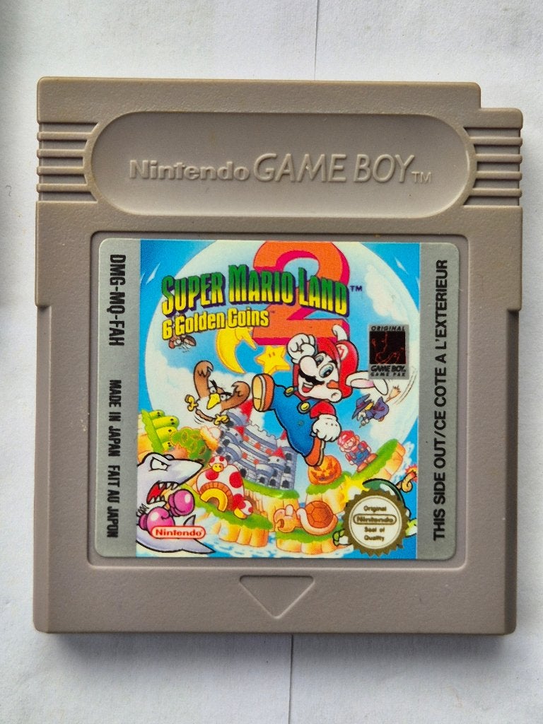 SUPER MARIO LAND 2 6 golden coins, Spelcomputers en Games, Games | Nintendo Game Boy, Gebruikt, 1 speler, Racen en Vliegen, Ophalen of Verzenden