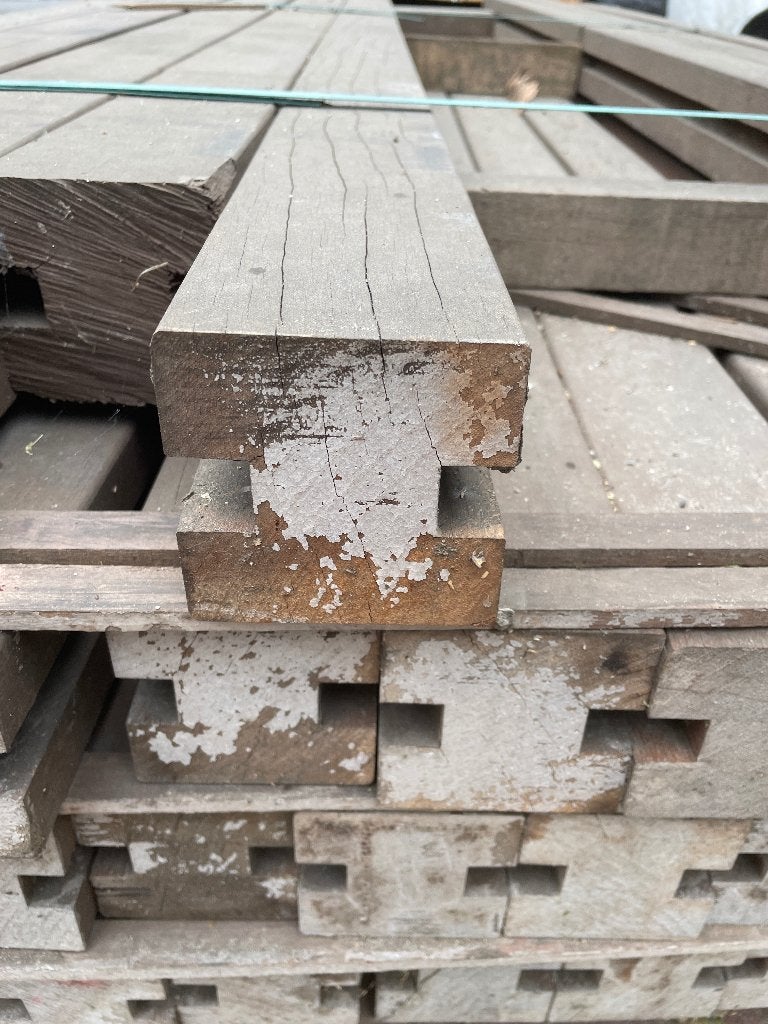 Vlonder beschoeiing gleufpaal tuinpaal, Ophalen, Nieuw, Hout