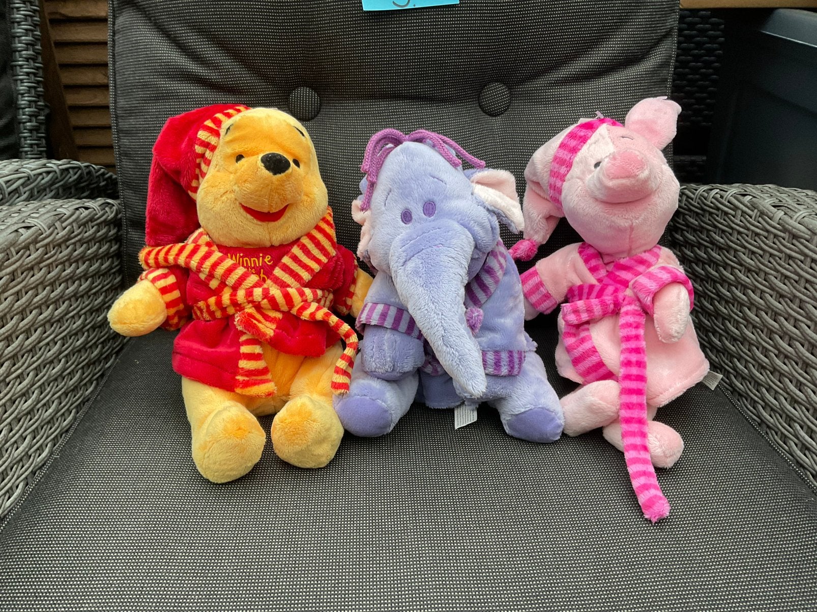 3 nieuwe Disney Winnie Lollifantje Knorretje knuffels pyjama, Verzamelen, Disney, Ophalen, Winnie de Poeh of vrienden, Nieuw, Knuffel