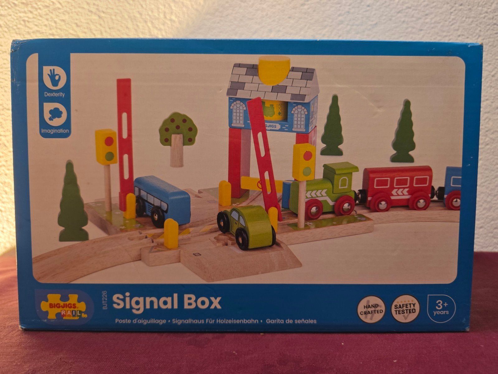 Bigjigs Rail Houten Treinset Signaal Box, Ophalen of Verzenden, Nieuw